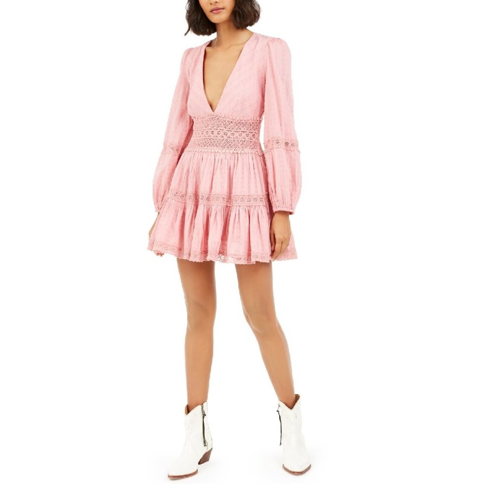 Free People THE DELIGHTFUL MINI DRESS - Picture 2 of 9